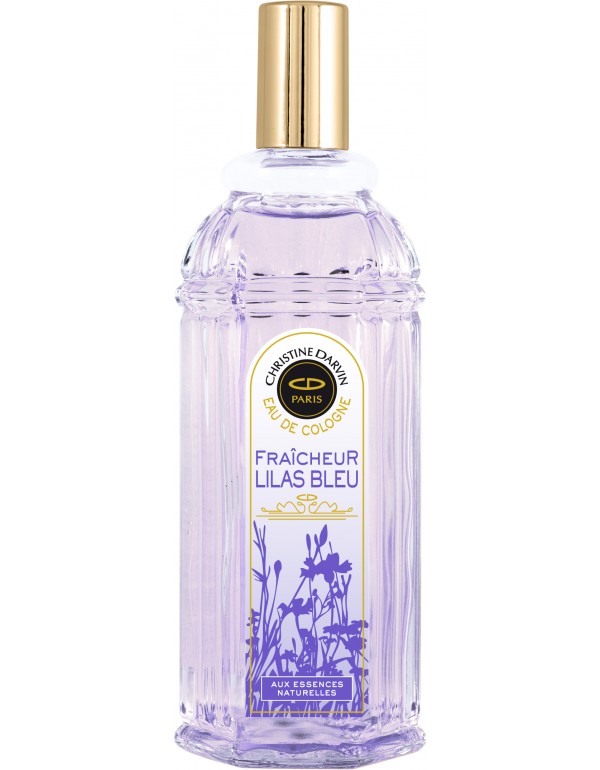 Eau de Cologne Lilas bleu - Eau de Cologne Femme - 97% d'origine naturelle - 100% Français