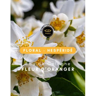 Eau de Cologne florale - Hespéridé - Floral - Eau de Cologne 250ml