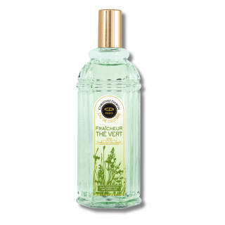 Eau de Cologne Thé Vert - Eau de Cologne Femme - 97% d'origine naturelle - 100% Français