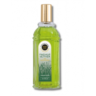 Eau de Cologne Vetyver - Eau de Cologne for Women - 97% natural origin - 100% French