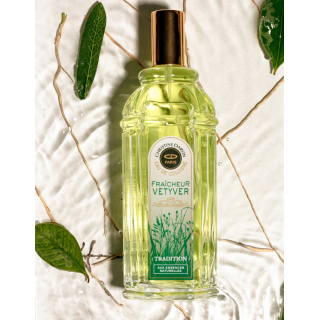 Base notes: Vetiver, Musk, Orange blossom