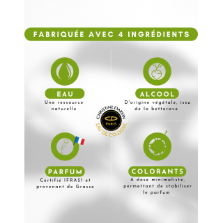 Eau de Cologne FRAICHEUR - Flacon 250ml